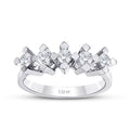0,50 Carat Diamond Five-Stone Ring