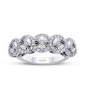 0,29 Carat Diamond Five-Stone Ring