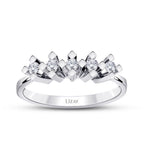 0,20 Carat Diamond Five-Stone Ring