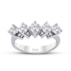 1,50 Carat Diamond Five-Stone Ring
