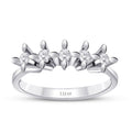 0,75 Carat Diamond Five-Stone Ring