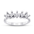0,40 Carat Diamond Five-Stone Ring