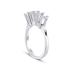 0,50 Carat Diamond Five-Stone Ring
