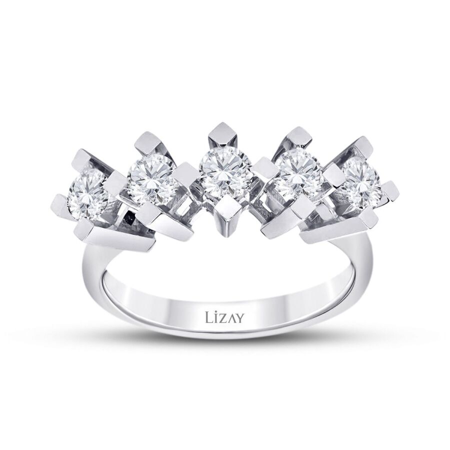 1.50 Carat Diamond Five-Stone Ring