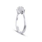 0,15 Carat Diamond Five-Stone Ring