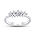 0,15 Carat Diamond Five-Stone Ring