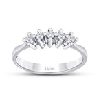 0,15 Carat Diamond Five-Stone Ring