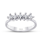0,15 Carat Diamond Five-Stone Ring