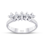0,15 Carat Diamond Five-Stone Ring