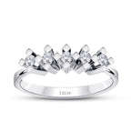 0,40 Carat Diamond Five-Stone Ring