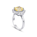 6,53 Carat Diamond Fancy Ring