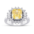 6,53 Carat Diamond Fancy Ring