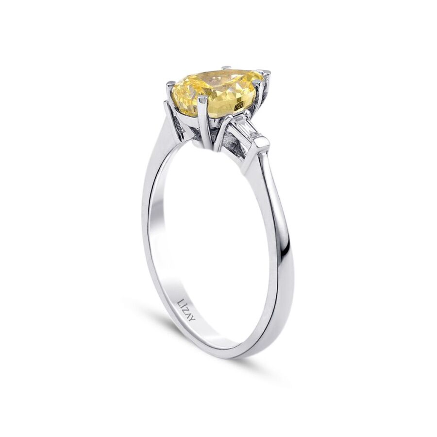 2,66 Carat Diamond Fancy Ring