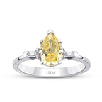 2,66 Carat Diamond Fancy Ring
