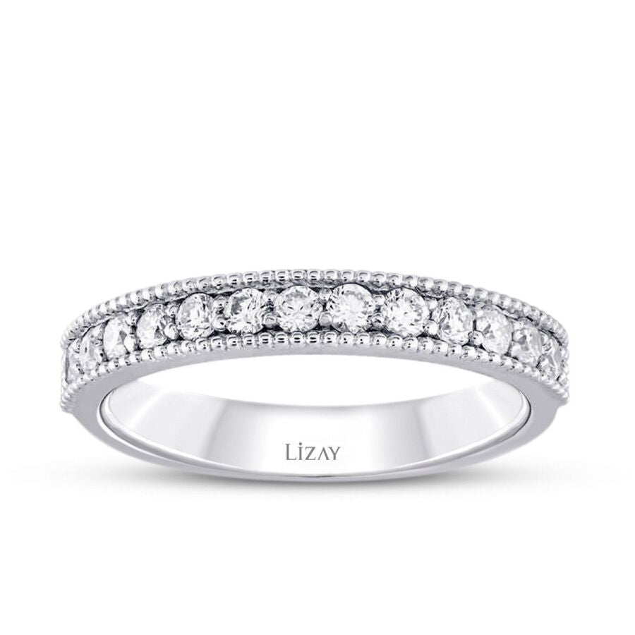 0,25 Carat Diamond Half-Eternity Ring