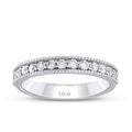 0,25 Carat Diamond Half-Eternity Ring