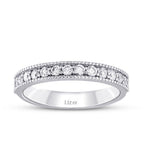 0,25 Carat Diamond Half-Eternity Ring