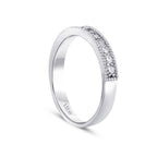 0,25 Carat Diamond Half-Eternity Ring