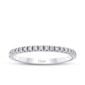 0,13 Carat Diamond Half-Eternity Ring