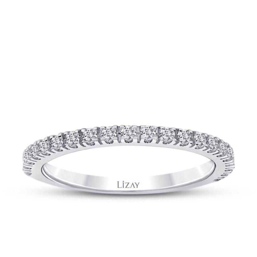 0,51 Carat Diamond Half-Eternity Ring