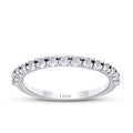 0,15 Carat Diamond Half-Eternity Ring