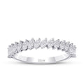 0,66 Carat Diamond Half-Eternity Ring