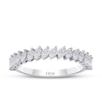 0,66 Carat Diamond Half-Eternity Ring