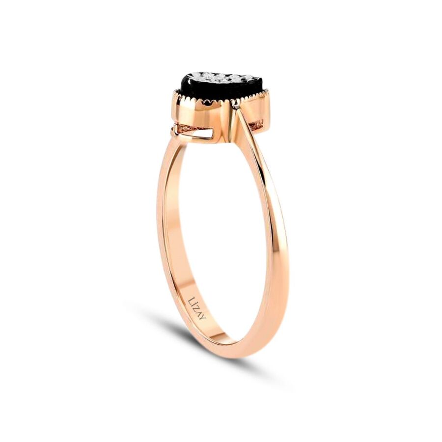 0,02 Carat Diamond Pear Trend Ring