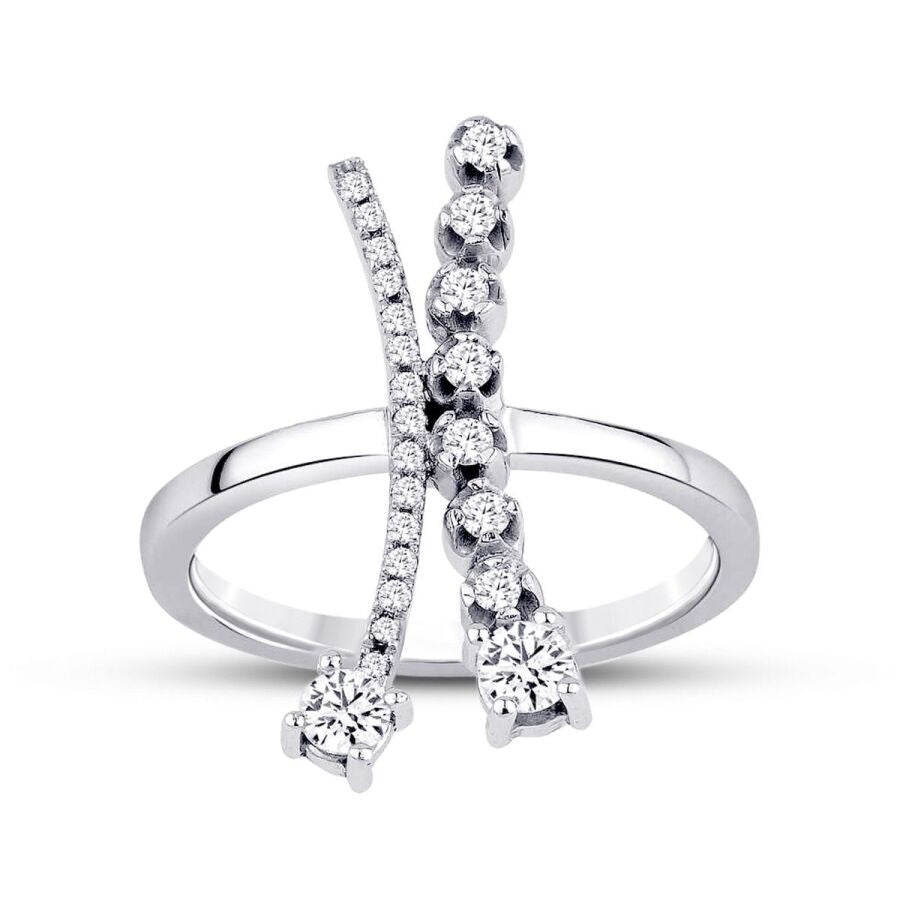 0,39 Carat Diamond Trend Ring