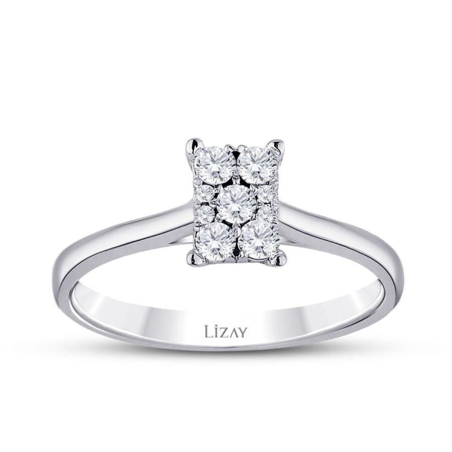0,18 Carat Diamond Trend Ring