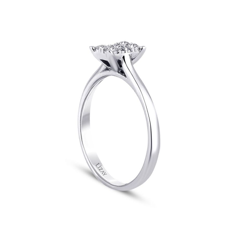 0,18 Carat Diamond Trend Ring