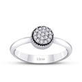 0,14 Carat Diamond Round Ring