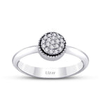 0,14 Carat Diamond Round Ring