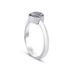 0,14 Carat Diamond Round Ring