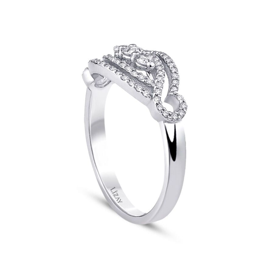 0,45 Carat Diamond Trend Ring
