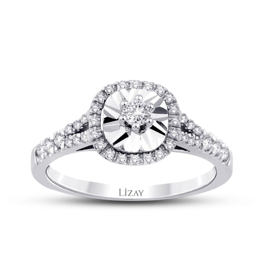 0,28 Carat Diamond Trend Ring