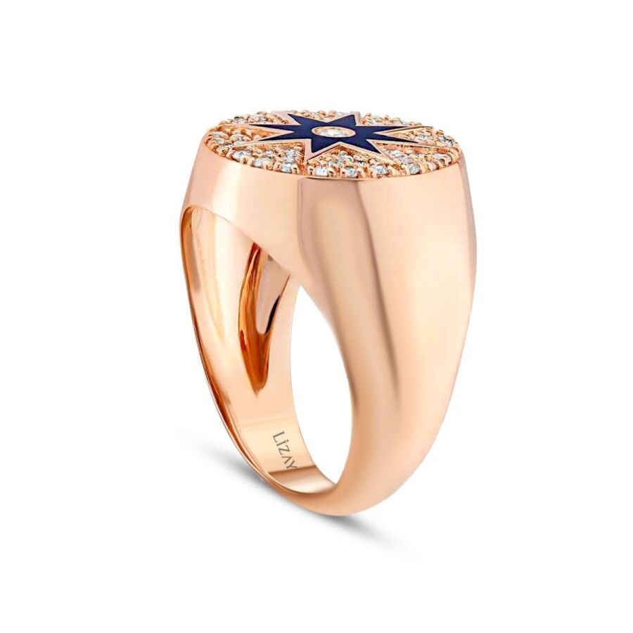 0,40 Carat Diamond Star Ring