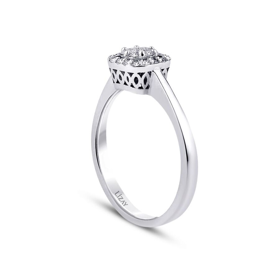 0,19 Carat Diamond Trend Ring