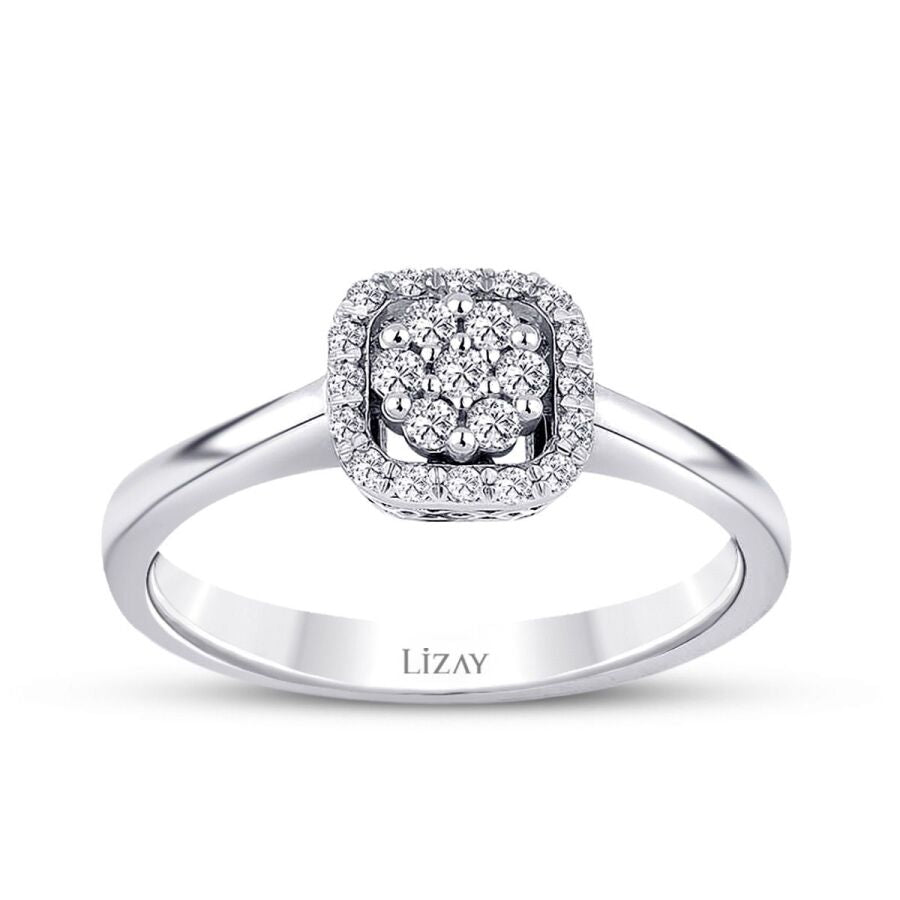 0,19 Carat Diamond Trend Ring