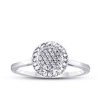 0,09 Carat Diamond Round Ring