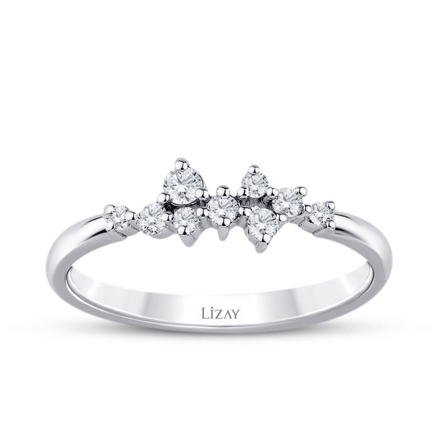 0,18 Carat Diamond Trend Ring