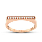 0,07 Carat Diamond Trend Ring