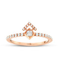 0,27 Carat Diamond Trend Ring