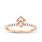0,27 Carat Diamond Trend Ring