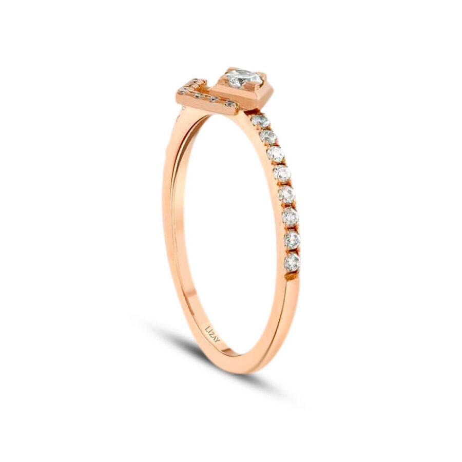 0,27 Carat Diamond Trend Ring