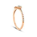 0,27 Carat Diamond Trend Ring