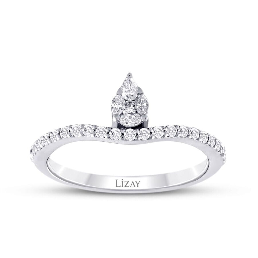 0,36 Carat Diamond Trend Ring