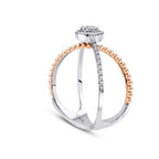 0,25 Carat Diamond Trend Ring