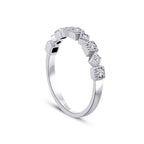 0,25 Carat Diamond Nine Stone Ring