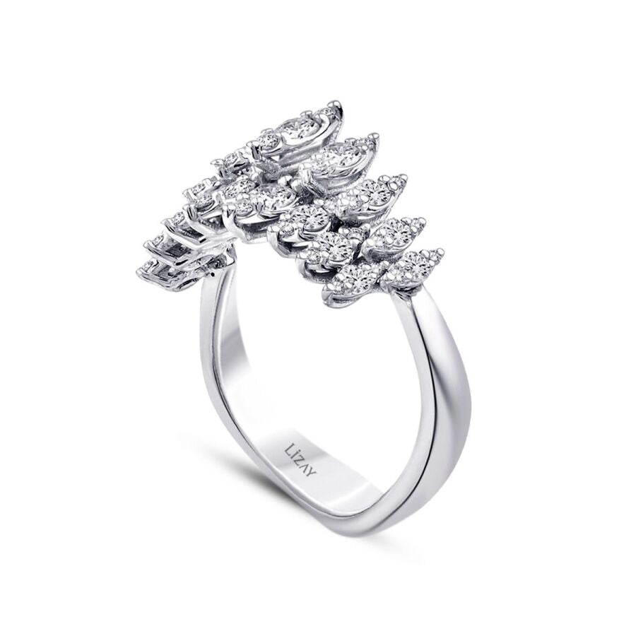 0,93 Carat Diamond Aurora Ring